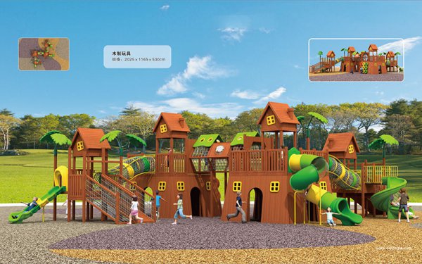 室外定制木质玩具